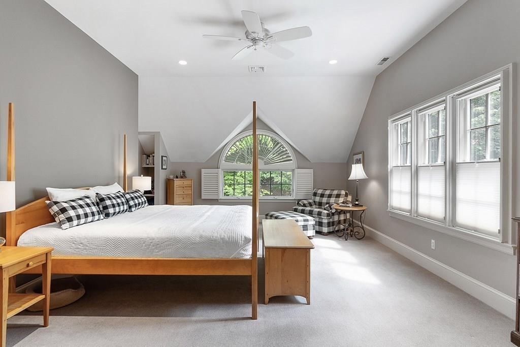 148 Monument Street Concord, MA 01742 - Photo 10 of 25 a bedroom with furniture and a large window