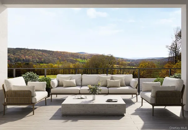a view of a couches in a patio