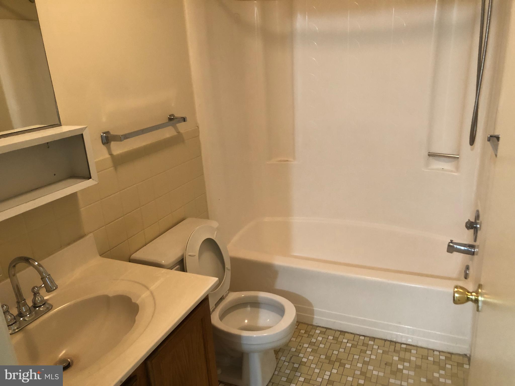 2 James Street, Unit 1B Frederick, MD 21701 - Photo 11 of 11 a bathroom with a sink a toilet and shower