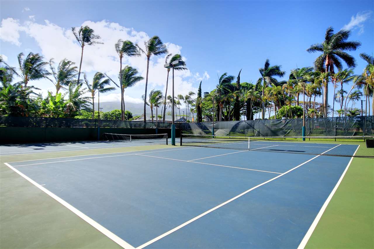 3445 Lower Honoapiilani Road, Unit 336 Lahaina, HI 96761 - Photo 19 of 22 a view of a tennis court