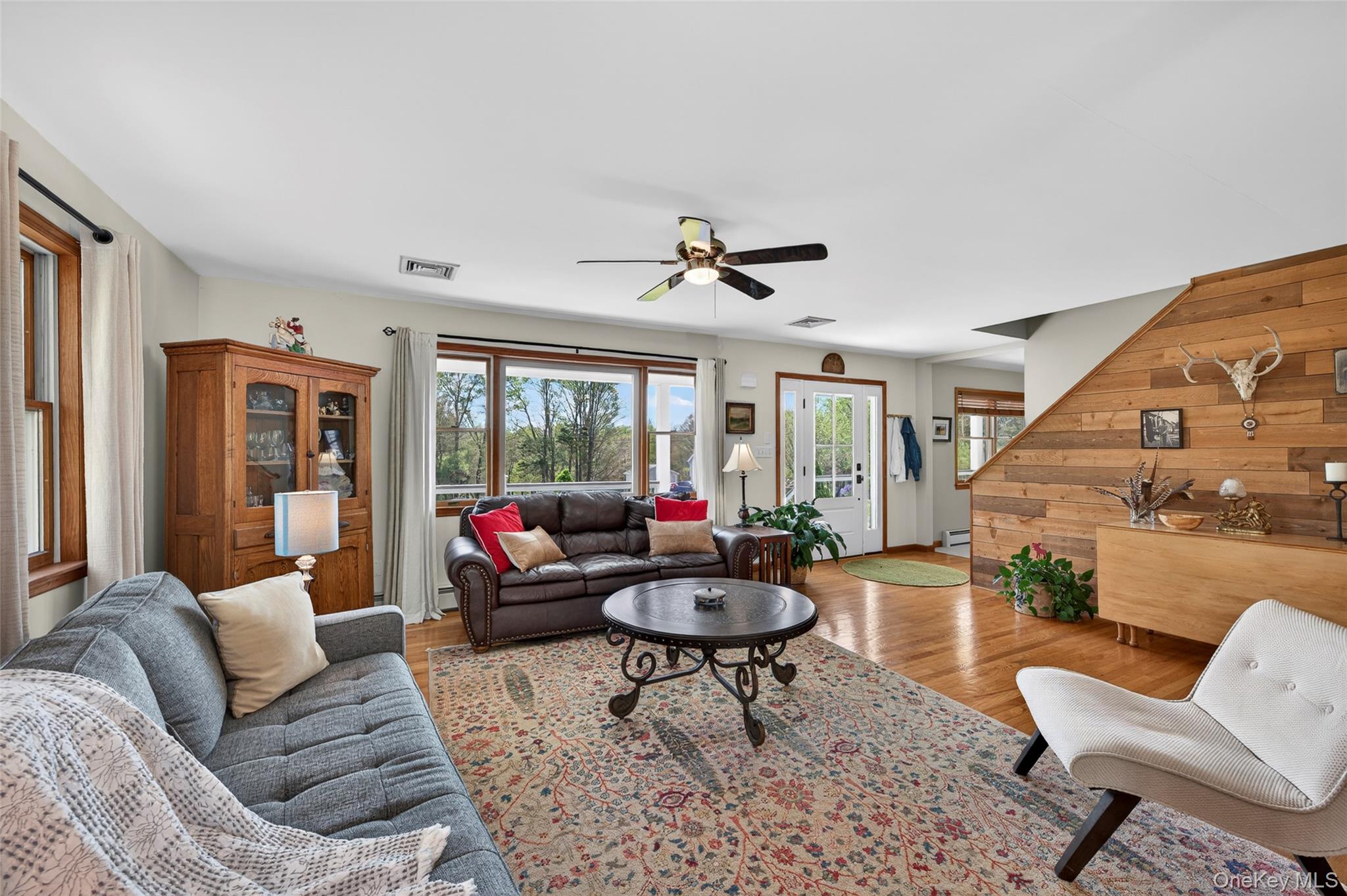 114 Last Road Middletown, NY 10941 - Photo 16 of 50 The living room is a comfortable space with attractive touches like the cedar wall