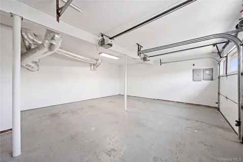 a view of a room with rack on the wall