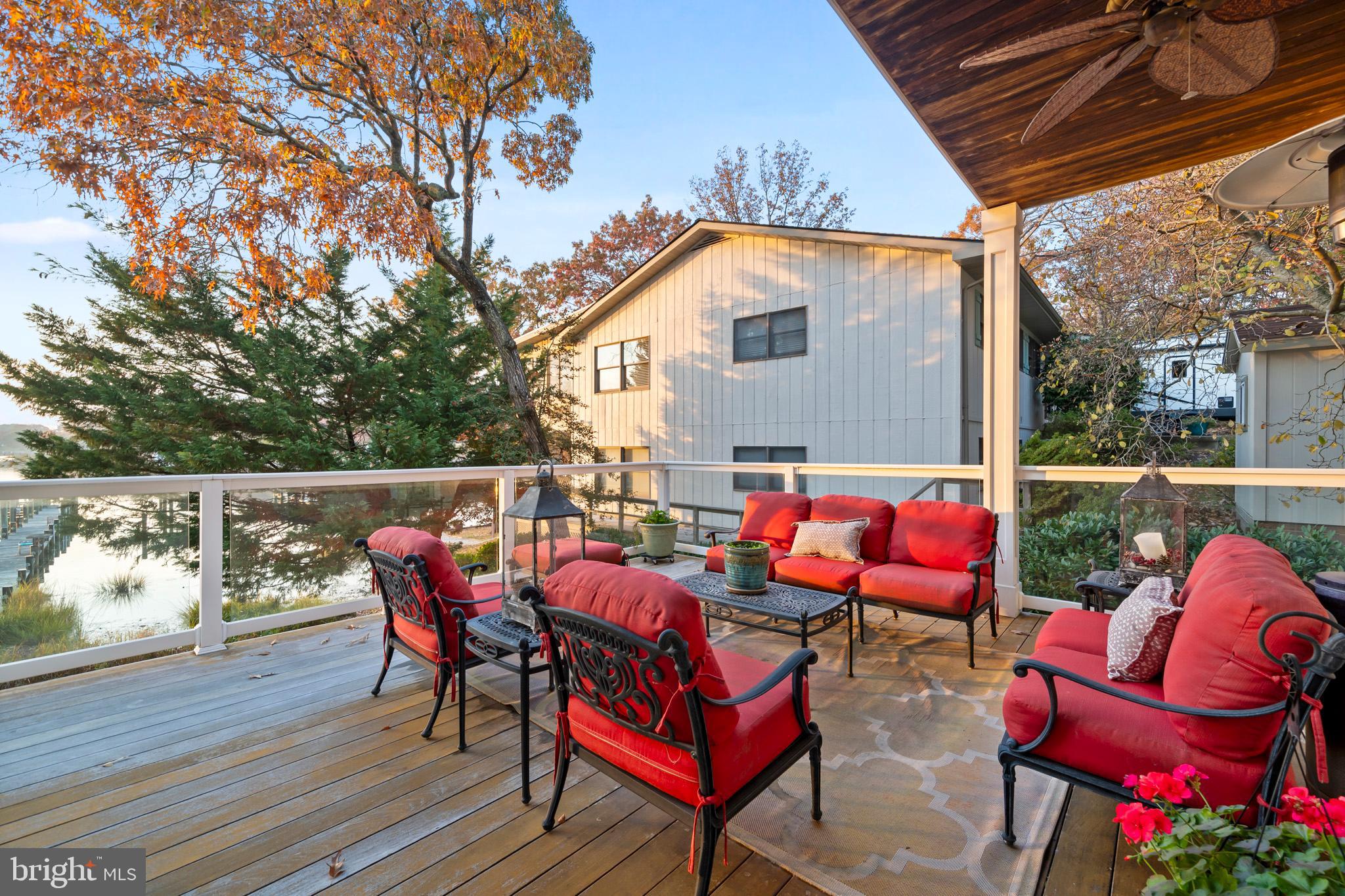 206 Harbor Drive Lusby, MD 20657 - Photo 16 of 109 Deck off family room