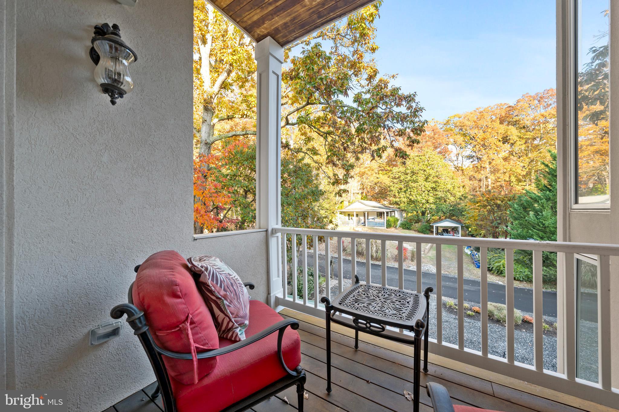 206 Harbor Drive Lusby, MD 20657 - Photo 54 of 109 Juliet balcony on primary bedroom level