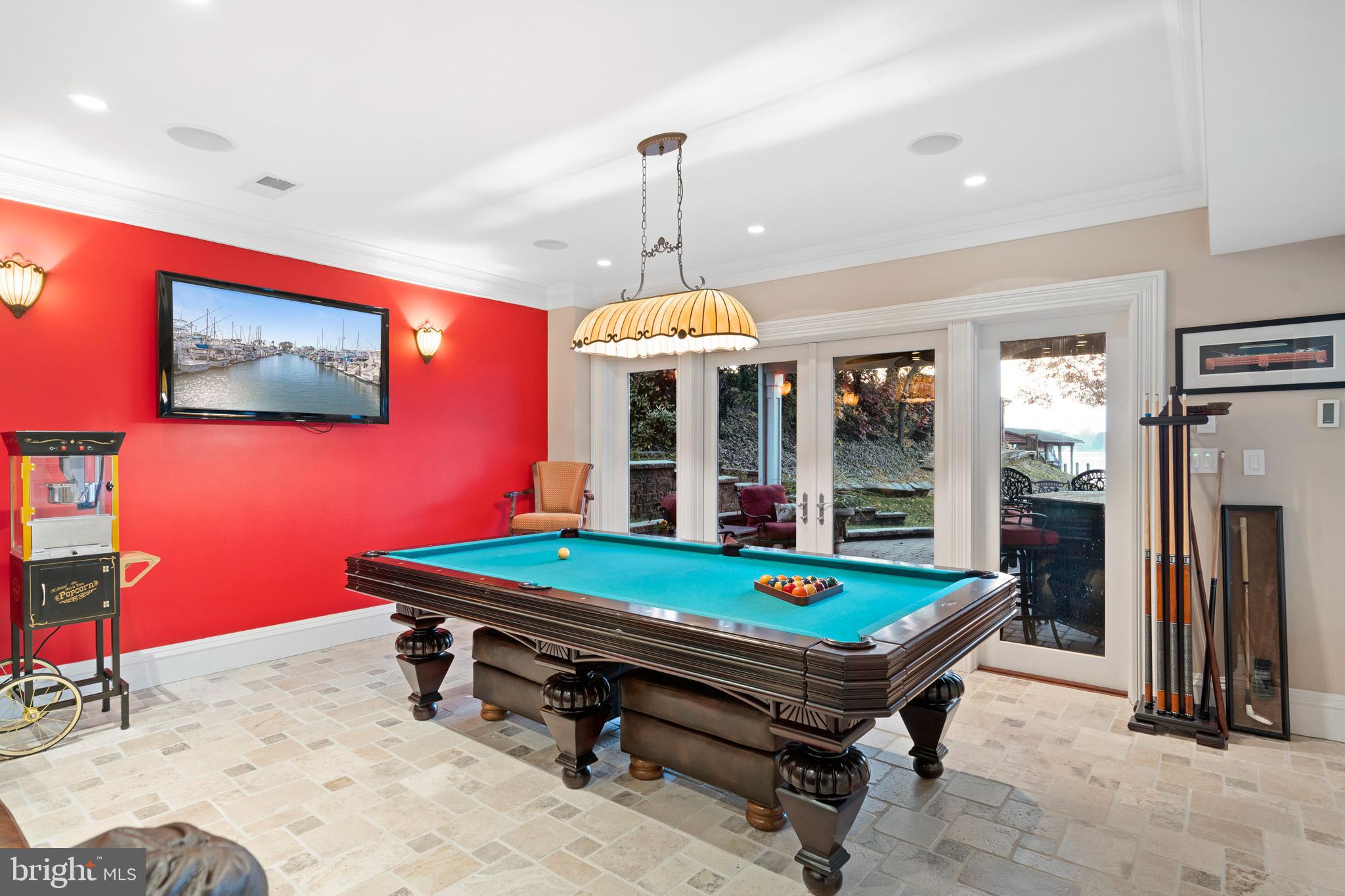 206 Harbor Drive Lusby, MD 20657 - Photo 74 of 109 Basement rec room