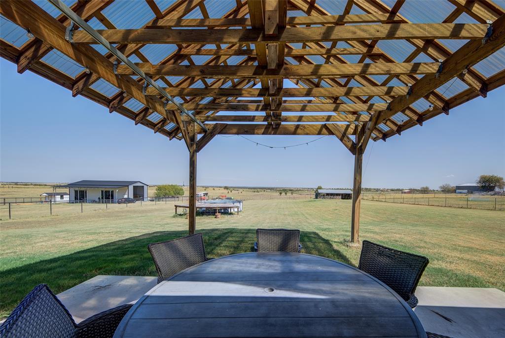 148 County Road 2830 Decatur, TX 76234 - Photo 23 of 38 View of rolling pasture from the covered patio.