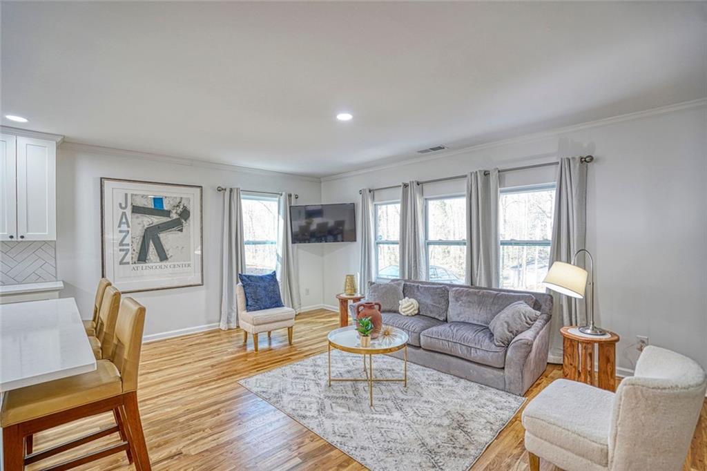 2230 Beecher Circle Southwest Atlanta, GA 30311 - Photo 3 of 29 a living room with furniture and a large window