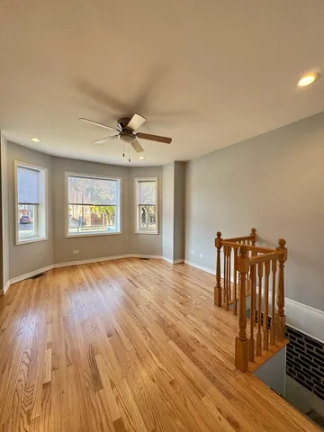 a view of livingroom with furniture and wooden floor