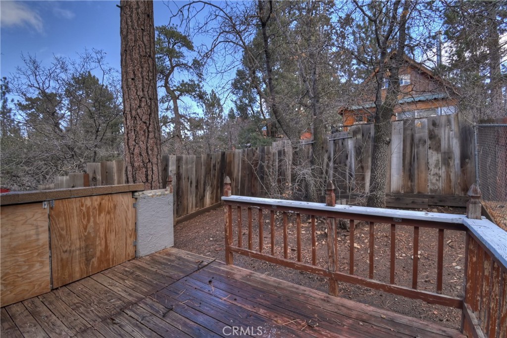 245 Vista Sugarloaf, CA 92386 - Photo 34 of 50 a view of balcony with wooden floor
