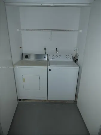 a utility room with a sink