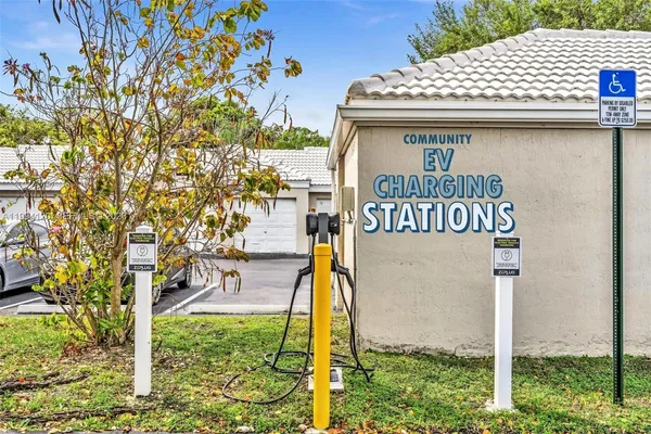 a sign on the side of a building