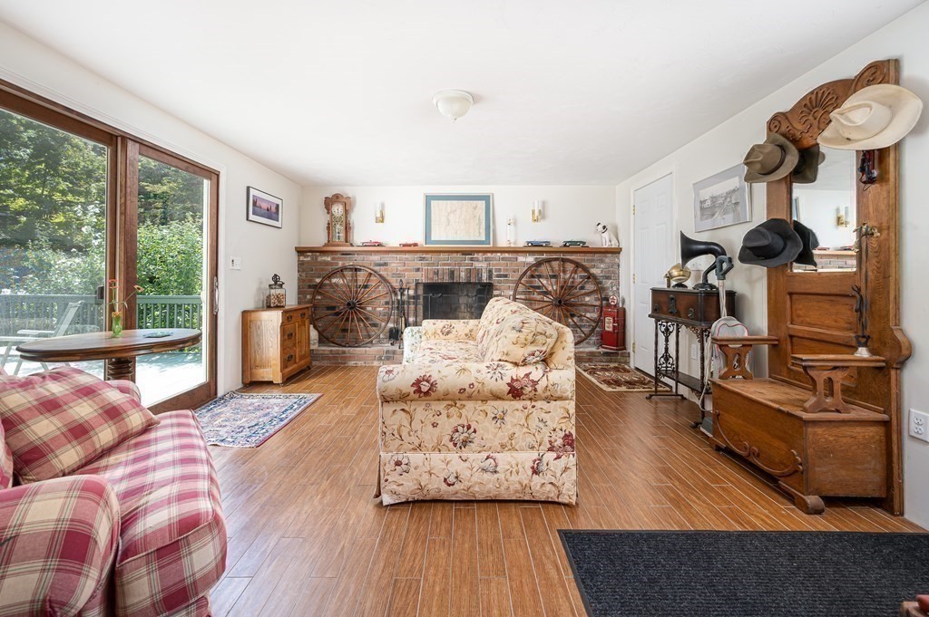 215 Stafford Road Holland, MA 01521 - Photo 21 of 36 a living room with furniture and a fireplace