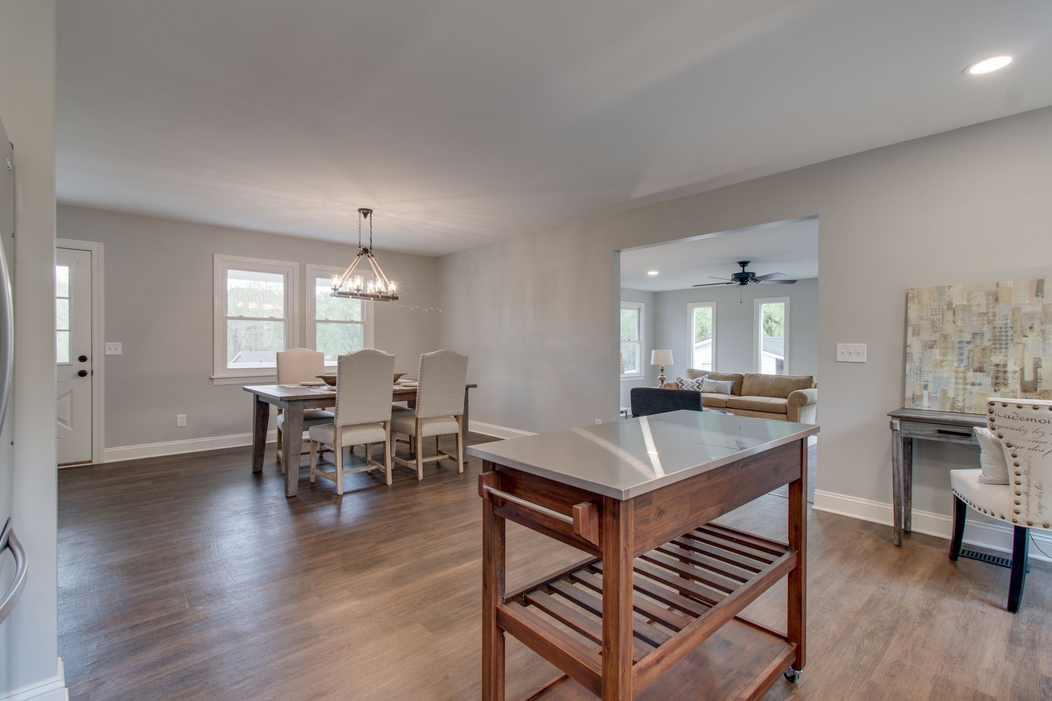 3990 Fairview Road Columbia, TN 38401 - Photo 10 of 29 a view of a a dining room with furniture window and wooden floor