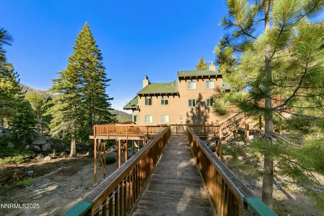 a view of a balcony with an outdoor space