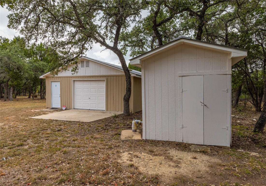 2501 Fischer Store Road Wimberley, TX 78676 - Photo 7 of 37 View of detached garage
