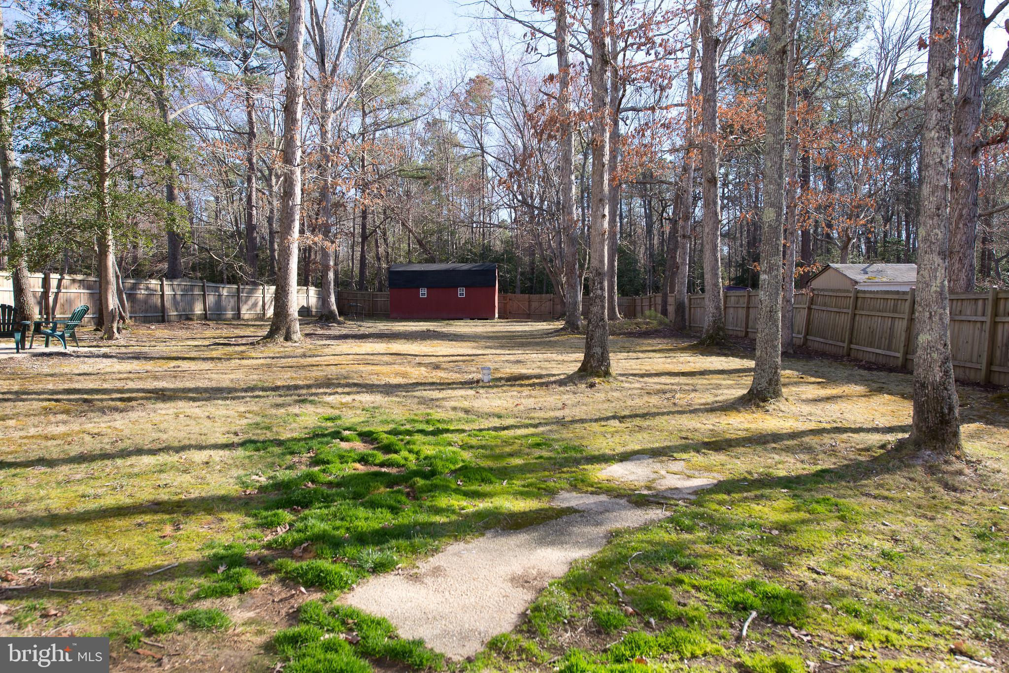22261 Point Lookout Road Leonardtown, MD 20650 - Photo 30 of 33 Fully fenced backyard