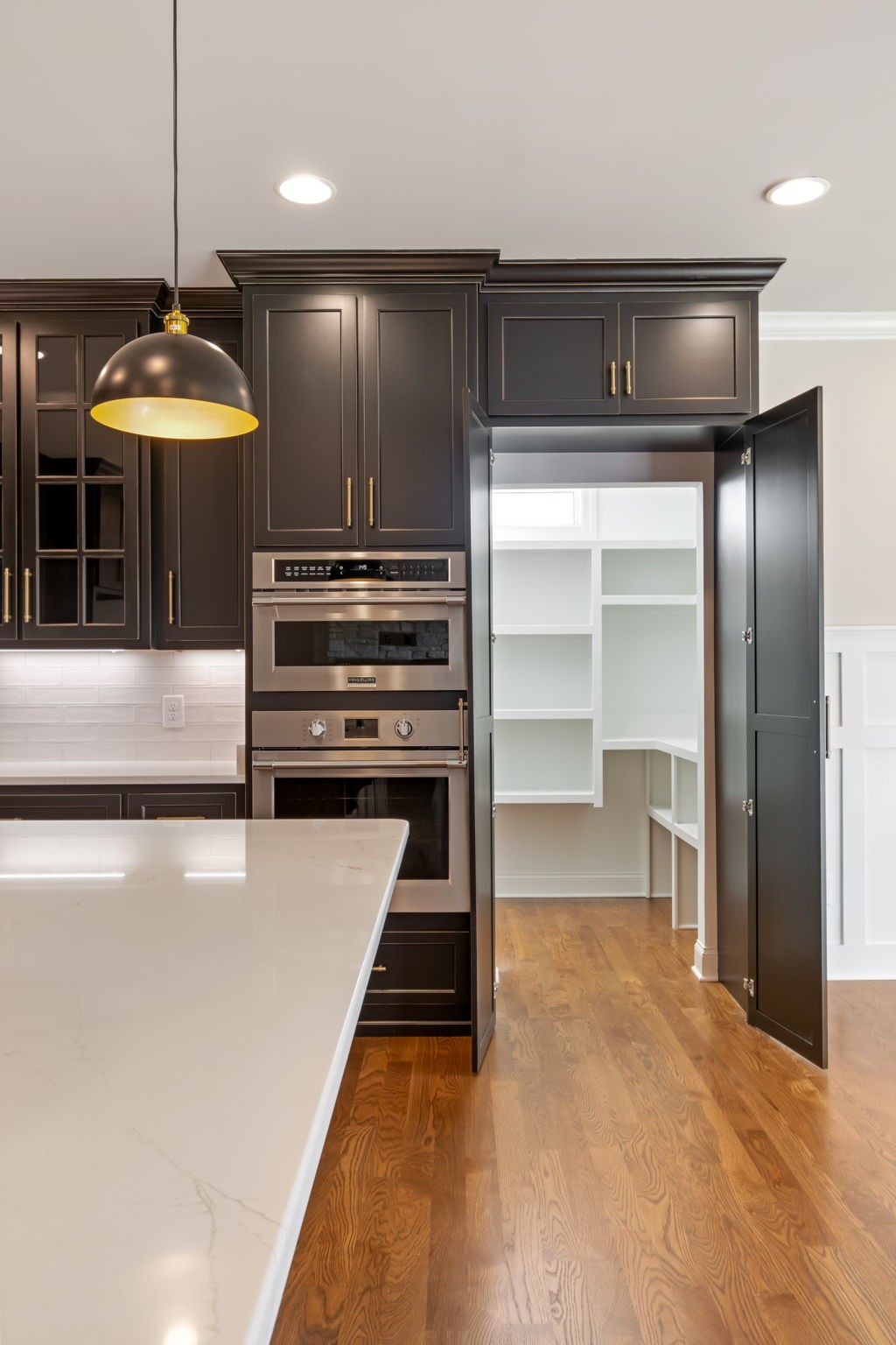 4111 Affiant Way Culleoka, TN 38451 - Photo 12 of 25 a kitchen with a refrigerator and a sink