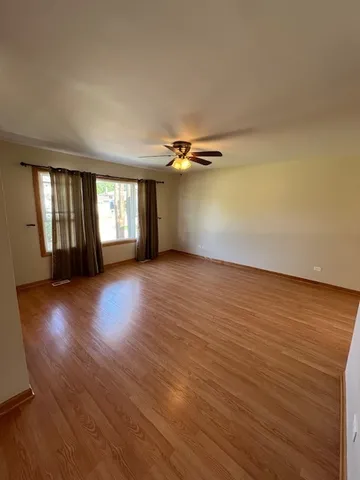 a view of livingroom and hardwood