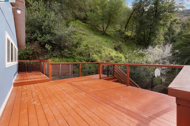 a view of a house with a garage