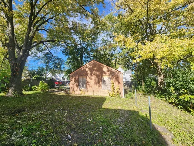 a view of outdoor space and yard