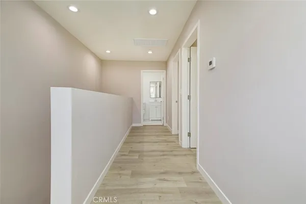 a view of hallway with window