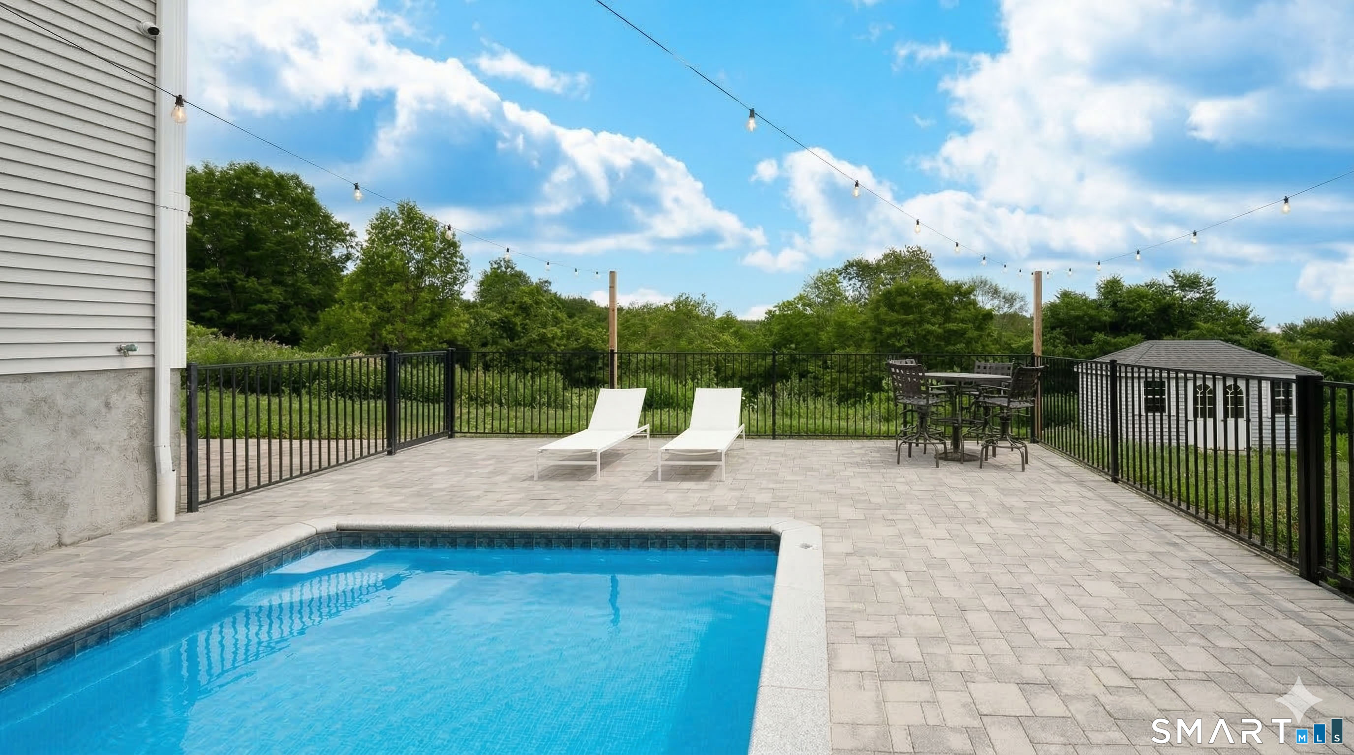 557 Upper Grassy Hill Road Woodbury, CT 06798 - Photo 34 of 40 a view of swimming pool from a balcony