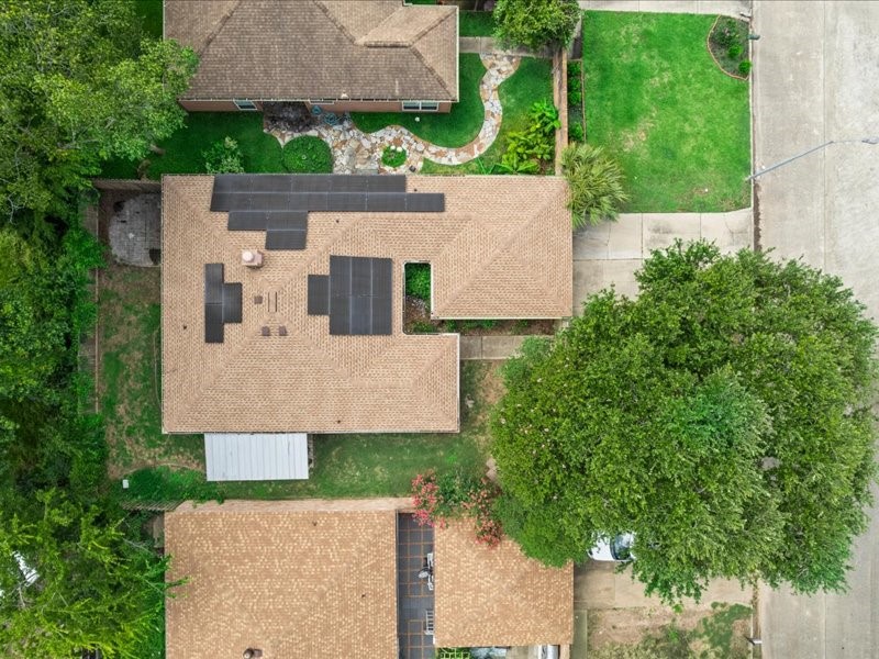 6631 Ambler Drive Spring, TX 77379 - Photo 14 of 37 an aerial view of a house with a garden