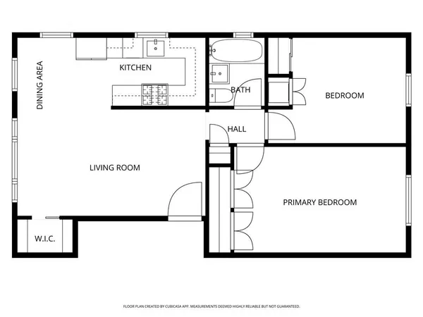a picture of a bench in a white microwave