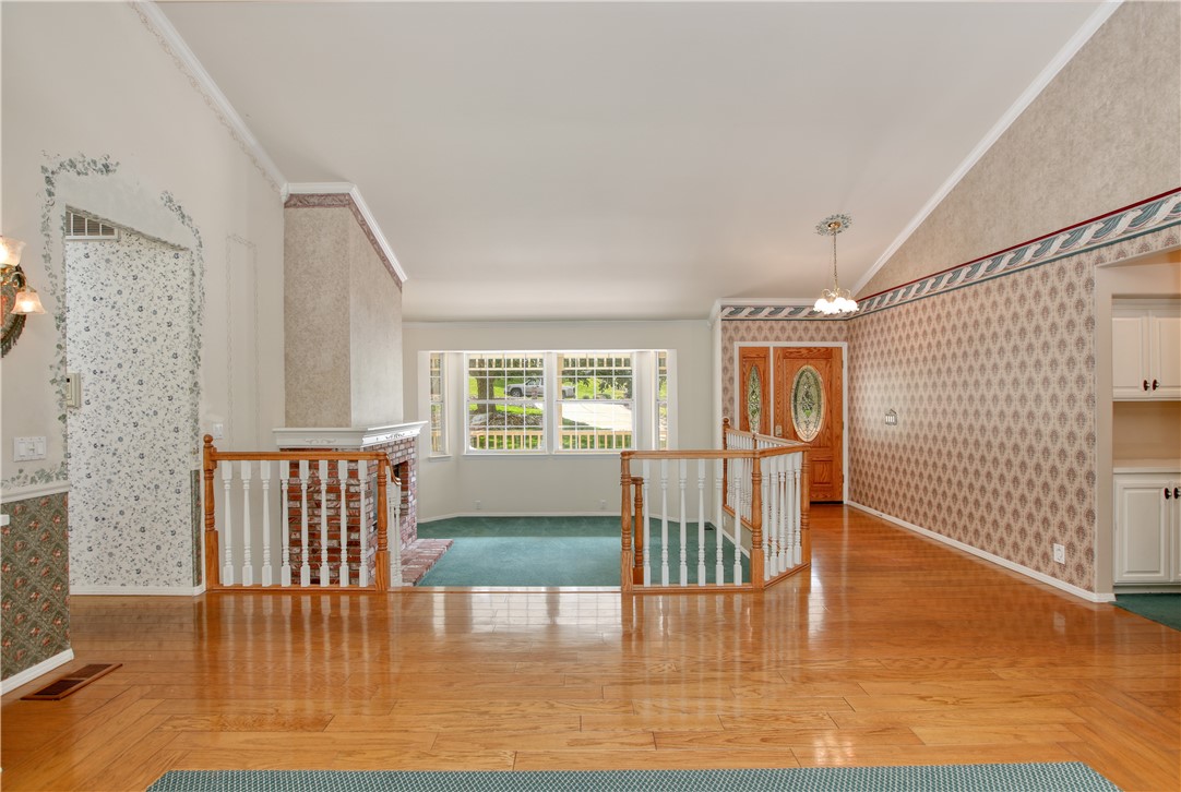 350 Corbett Canyon Road Arroyo Grande, CA 93420 - Photo 21 of 66 a view of a big room with wooden floor and windows