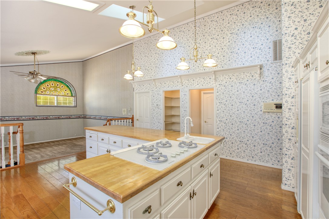 350 Corbett Canyon Road Arroyo Grande, CA 93420 - Photo 30 of 66 a bathroom with a sink a vanity a mirror and a shower