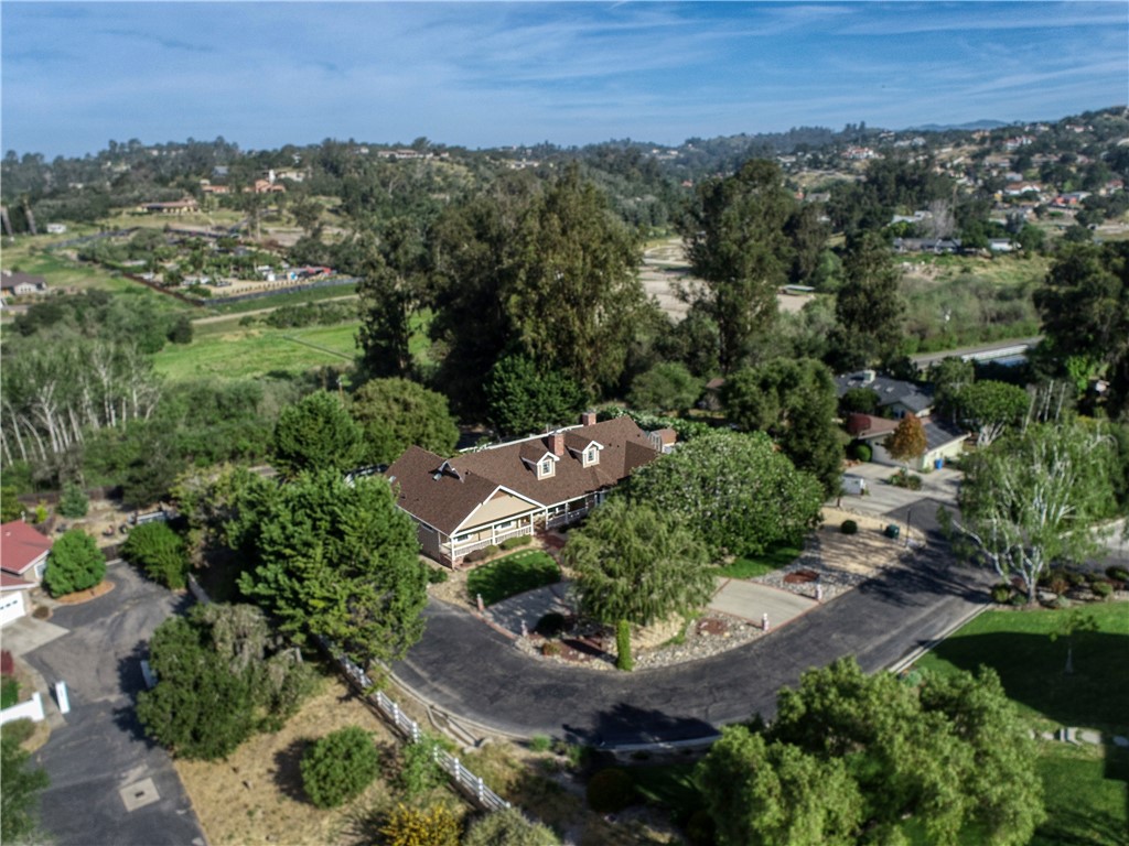 350 Corbett Canyon Road Arroyo Grande, CA 93420 - Photo 53 of 66 an aerial view of a house with a yard