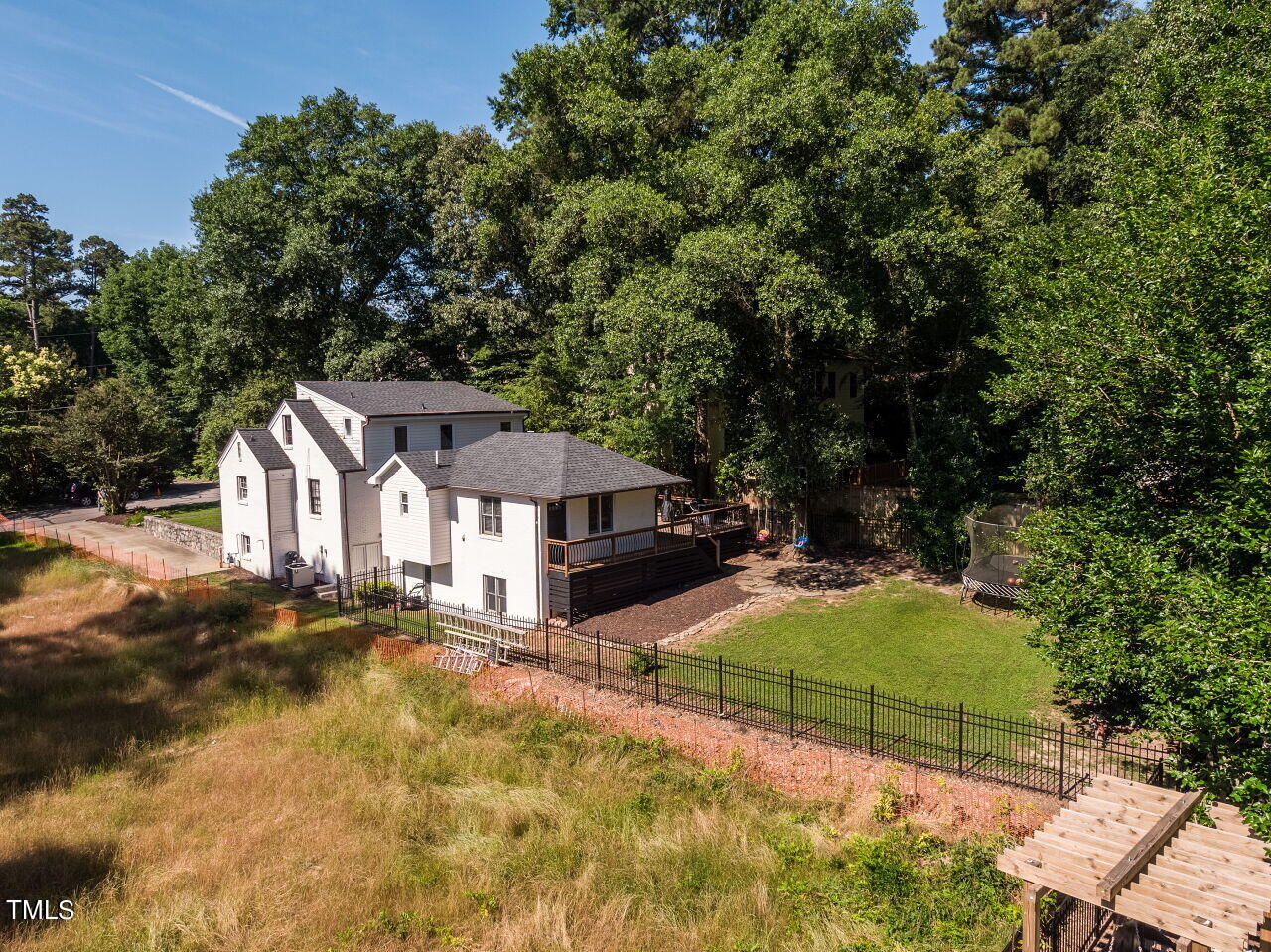 2704 Barmettler Street Raleigh, NC 27607 - Photo 31 of 32 Aerial 3