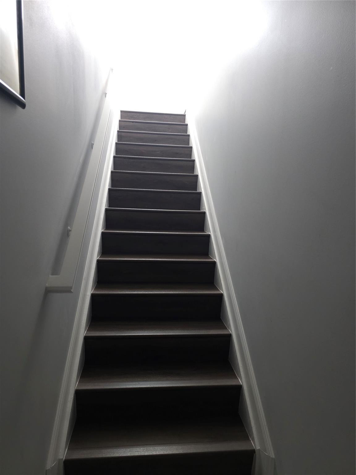 4161 Marina Way Lighthouse Point, FL 33064 - Photo 12 of 20 Staircase to 2nd Floor Primary