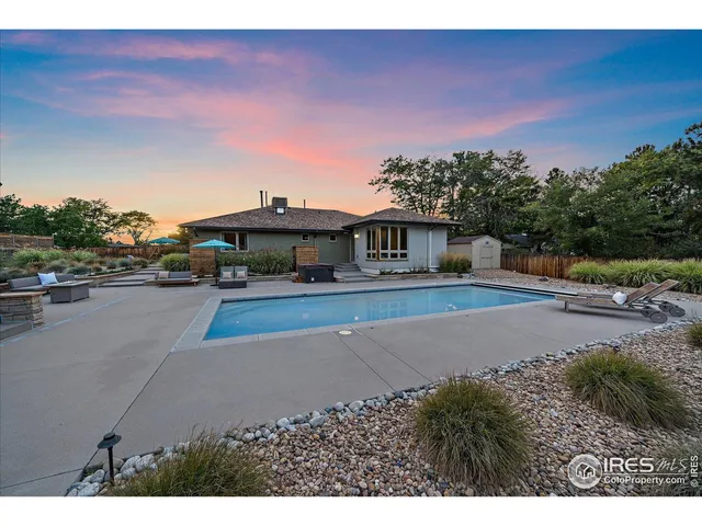 a view of a street with a houses