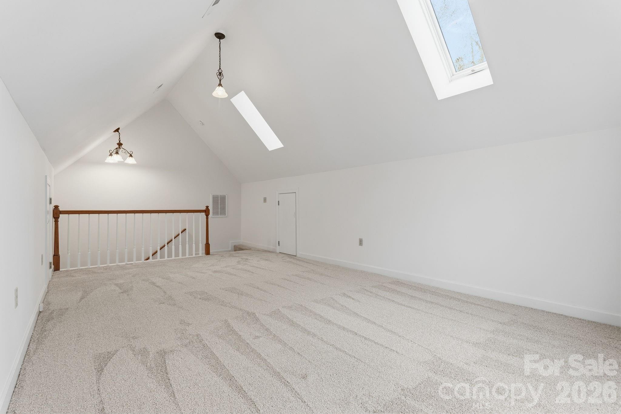 157 Byers Road Troutman, NC 28166 - Photo 21 of 32 a view of empty room with ceiling fan