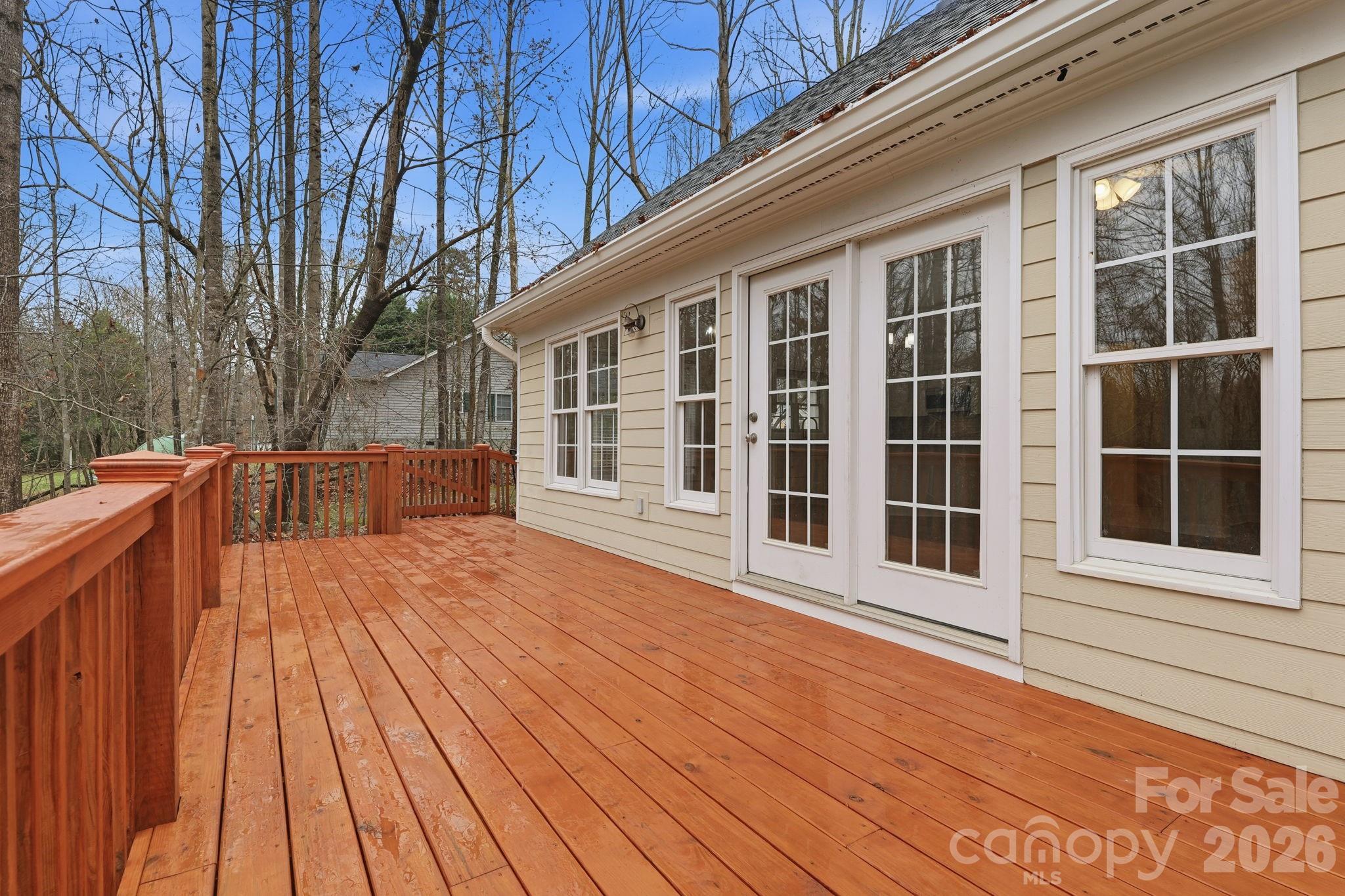 157 Byers Road Troutman, NC 28166 - Photo 28 of 32 a view of a house with a large window