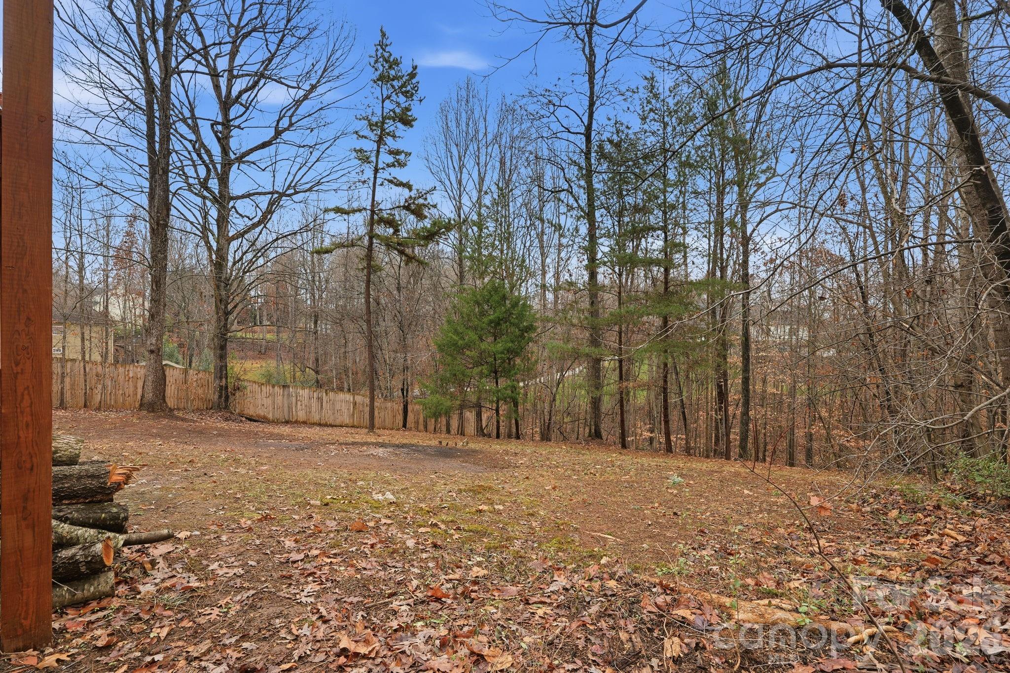 157 Byers Road Troutman, NC 28166 - Photo 32 of 32 a backyard of a house with large trees