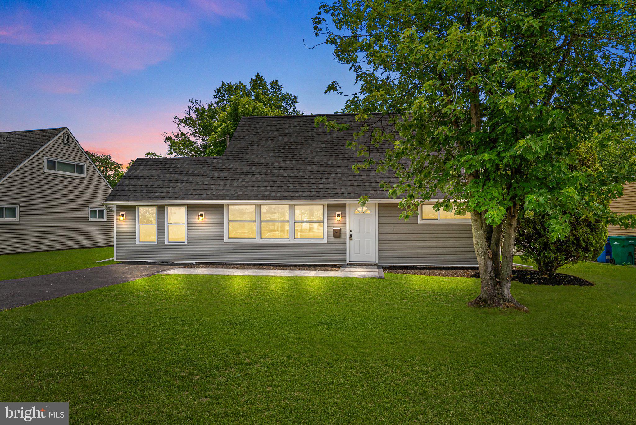 36 Violet Road Levittown, PA 19057 - Photo 1 of 2 a view of a house with a yard