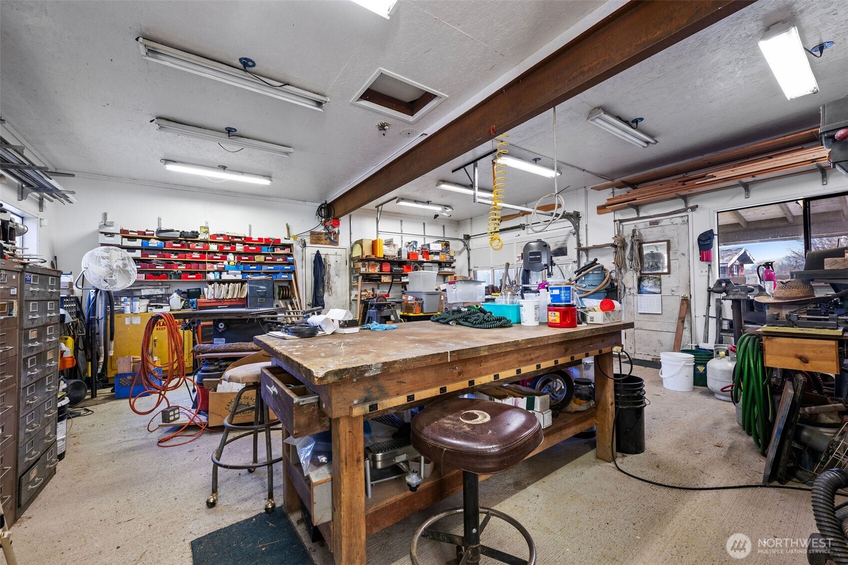 471 Barr Road Grays River, WA 98643 - Photo 38 of 40 a view of a storage area with racks