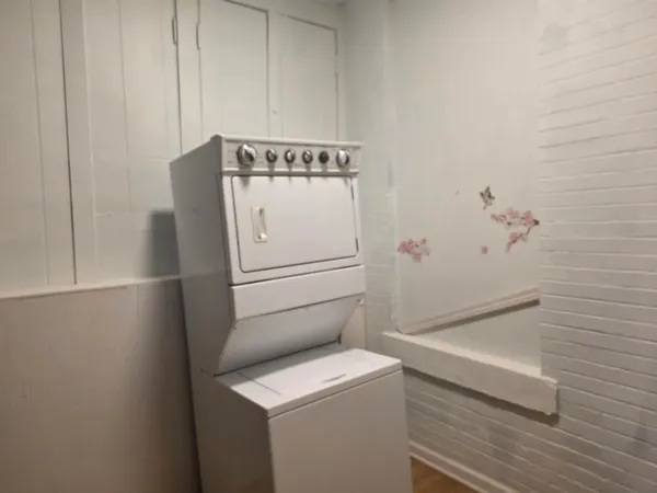 a view of a room with staircase