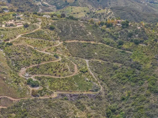 a view of a mountain in the distance