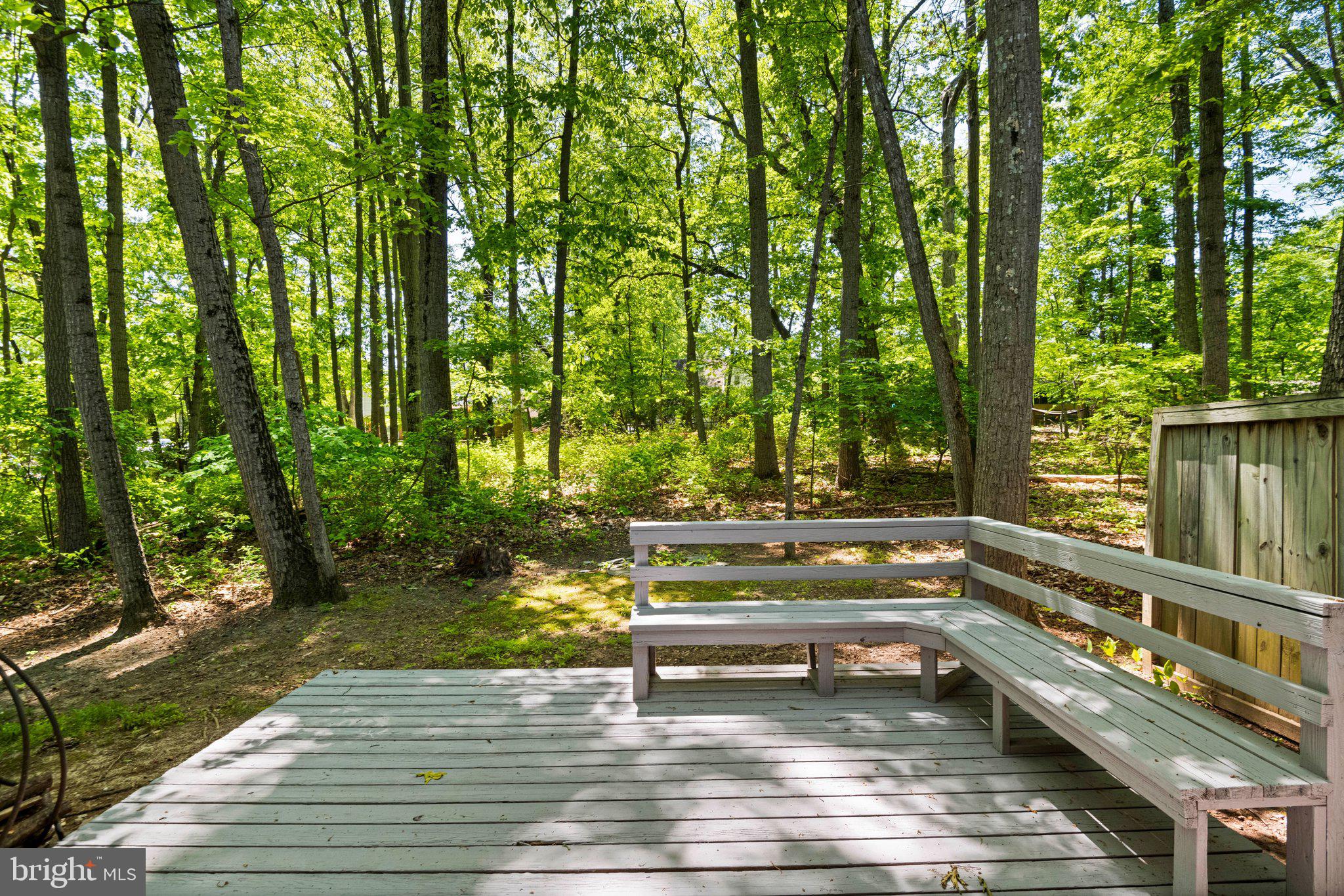 12001 Insha Court Reston, VA 20191 - Photo 33 of 43 Rear patio backs to lots of mature trees