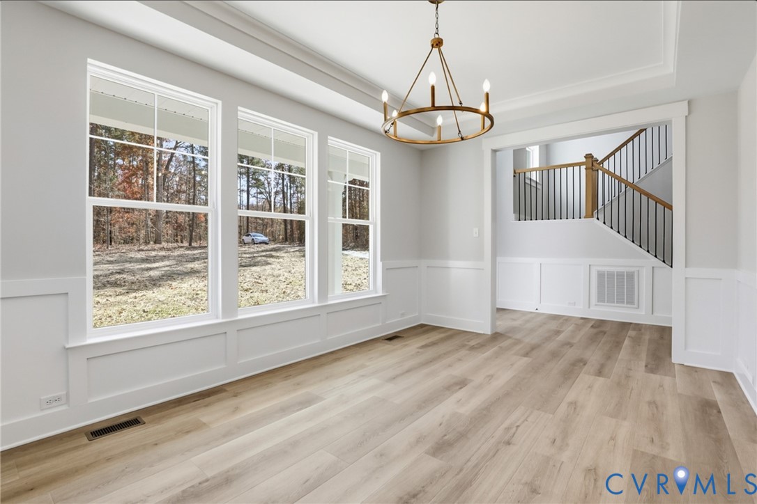 12420 Coalboro Road Chesterfield, VA 23838 - Photo 7 of 19 a view of an entryway with wooden floor