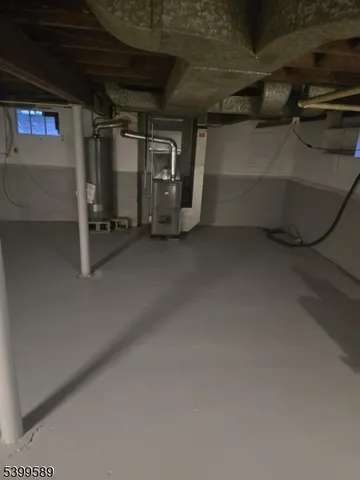 a view of storage and utility room