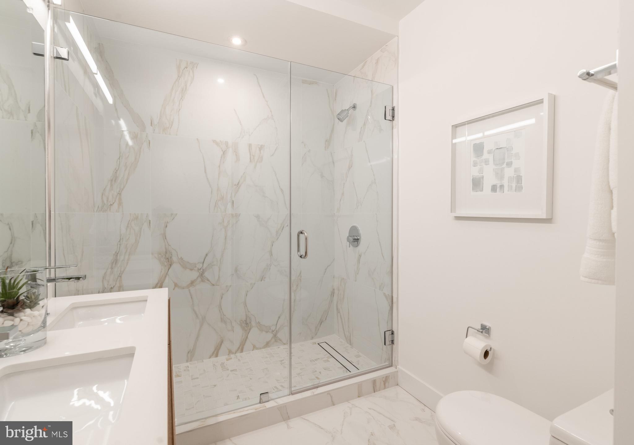 4017 Davis Place Northwest, Unit 6 Washington, DC 20007 - Photo 10 of 17 Luxury Bathroom