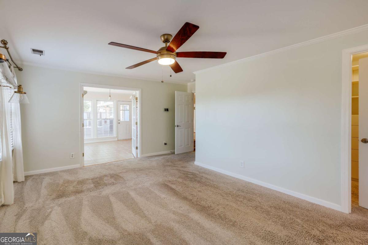 206 Fortson Drive Athens, GA 30606 - Photo 17 of 38 a view of empty room with ceiling fan