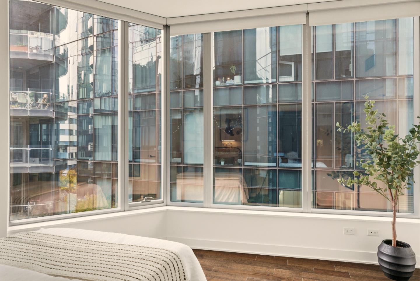 318 Main Street, Unit 6B San Francisco, CA 94105 - Photo 26 of 40 a view of a glass door with a glass door
