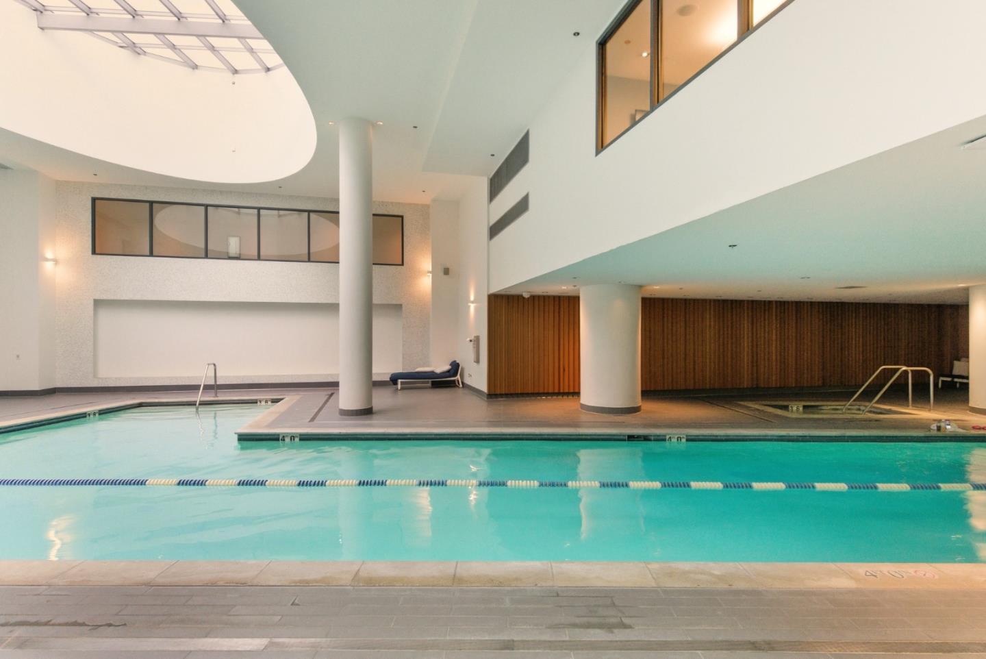 318 Main Street, Unit 6B San Francisco, CA 94105 - Photo 33 of 40 a kitchen with a refrigerator and a sink