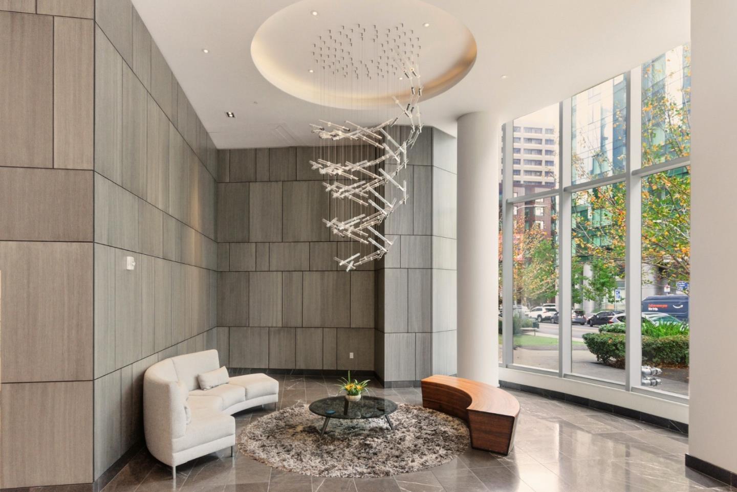 318 Main Street, Unit 6B San Francisco, CA 94105 - Photo 37 of 40 a living room with furniture and a window