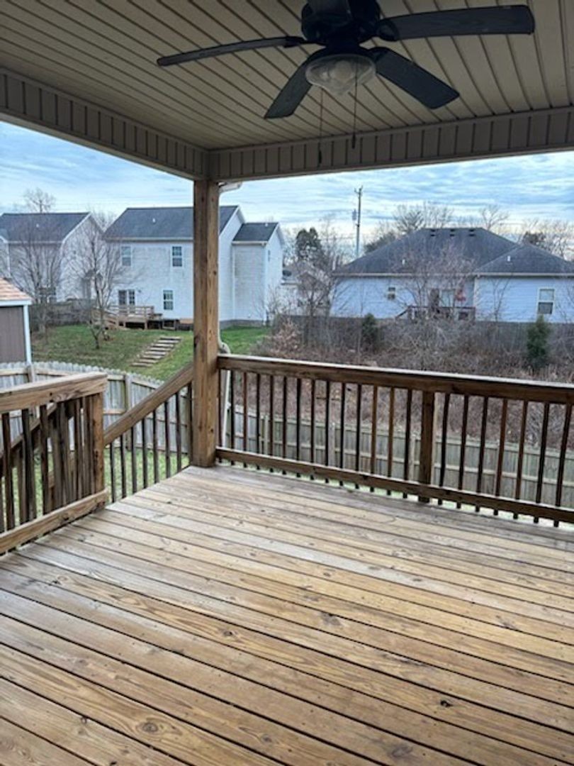 119 Ambridge Street Oak Grove, KY 42262 - Photo 12 of 12 a view of wooden deck